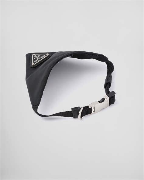 prada pet zwart|prada dog collar black.